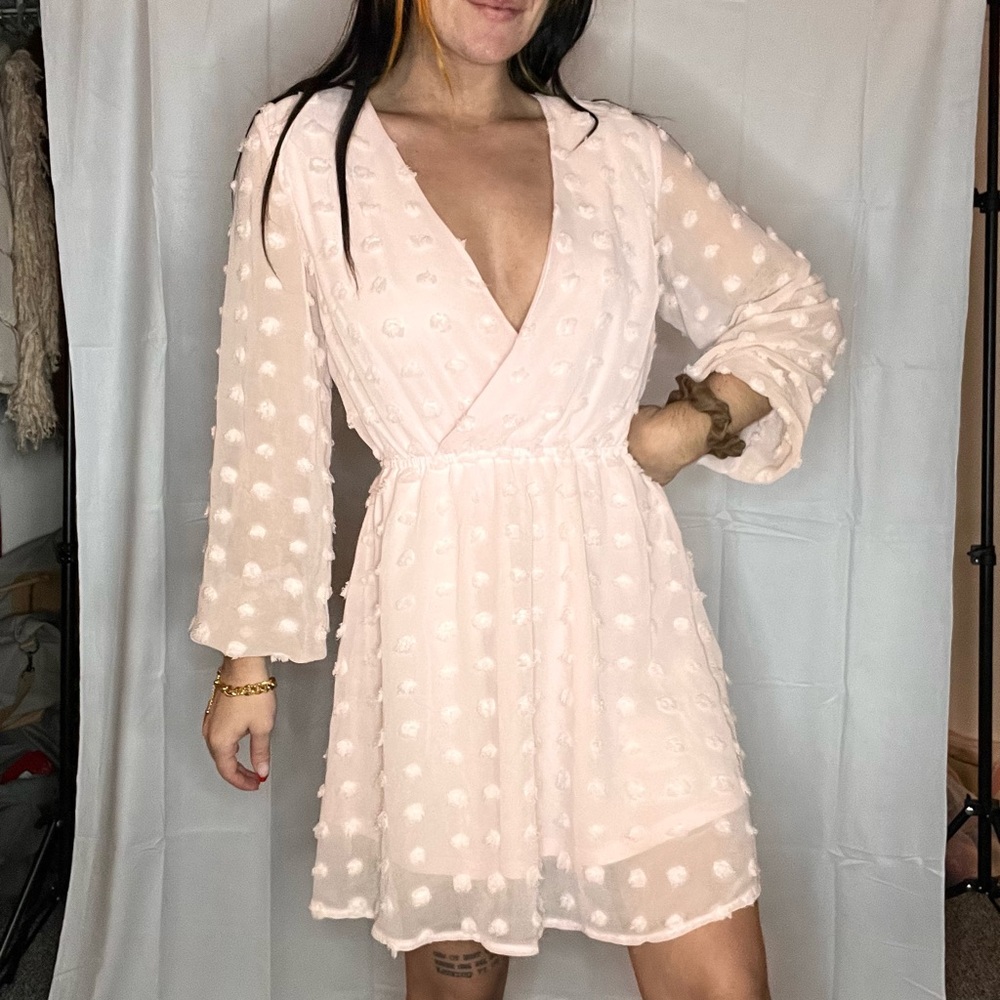 Pink Pom dress
